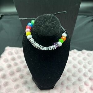 Handmade PRINCESS bracelet made by Evi Vaucher Delacroix..buy 4 get 1 Free